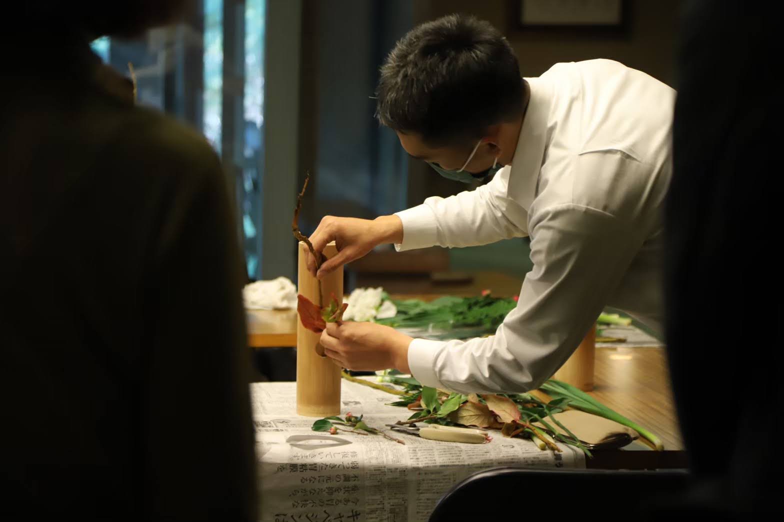 竹花入れ花生けワークショップ – 高野竹工（たかのちっこう