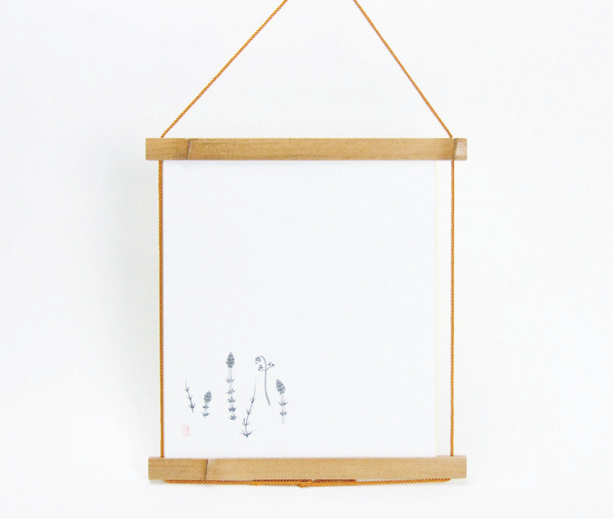 色紙吊り(色紙掛け) ゴマ竹