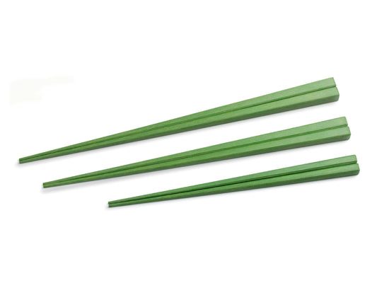 味彩箸 こまつな | すりうるし(色漆)