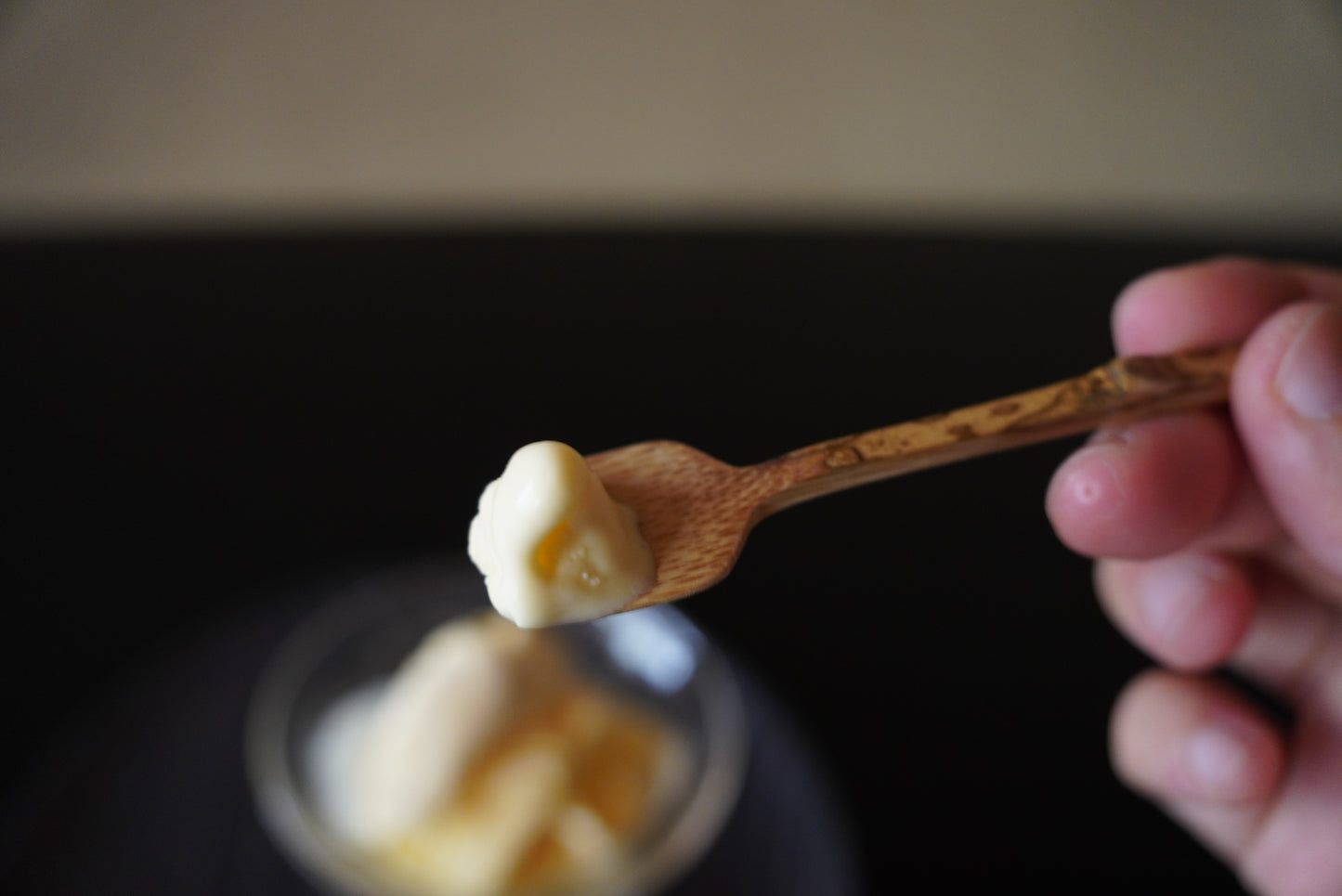 竹のアイスクリームスプーン