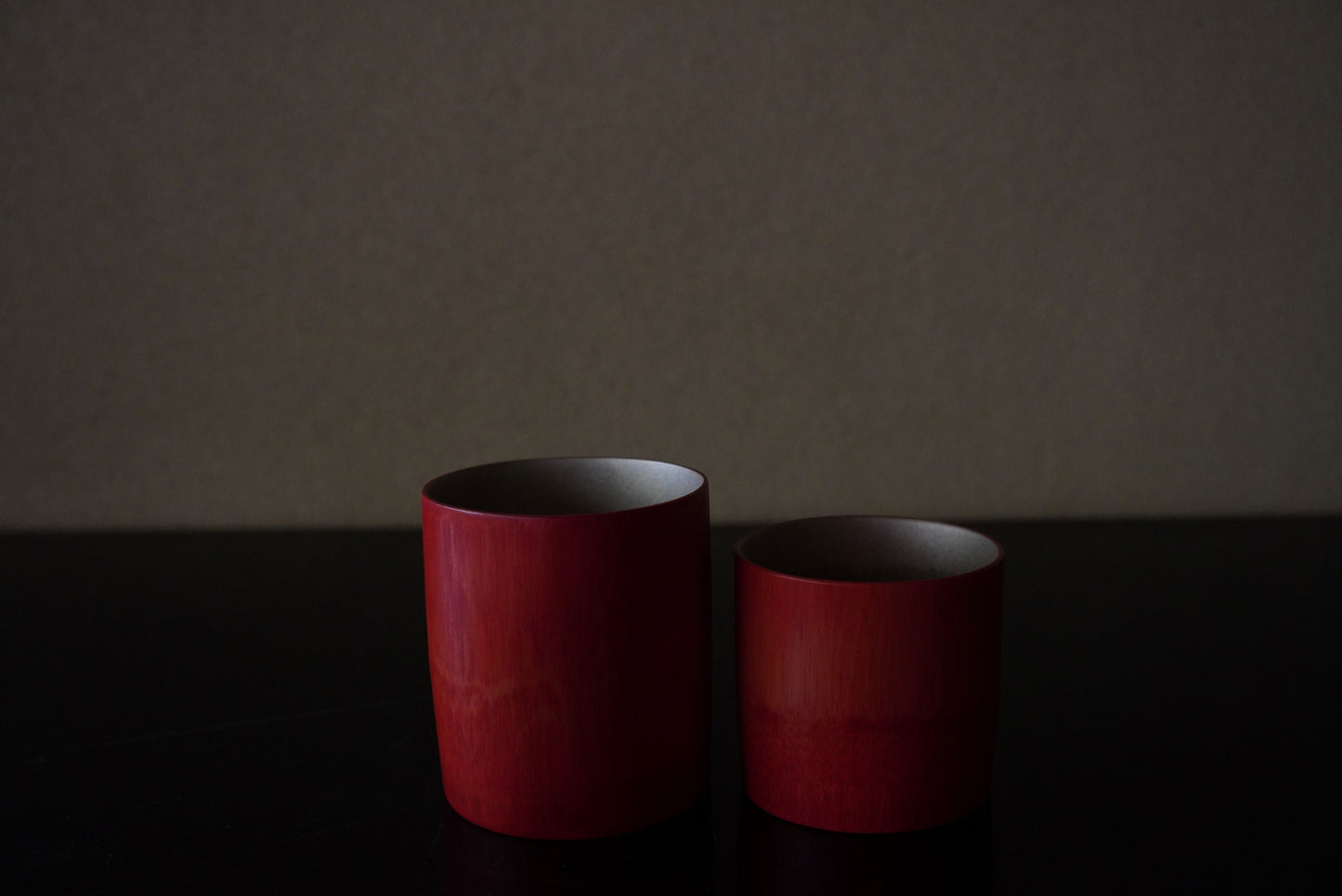 竹カップ 錫蒔地