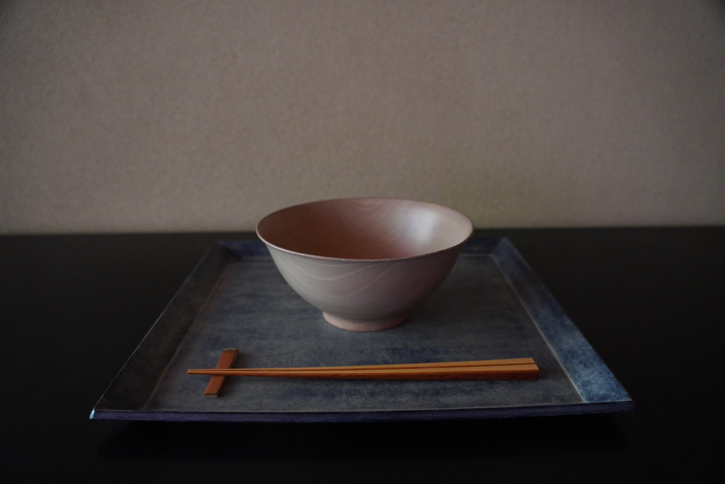 四角摺り漆箸
