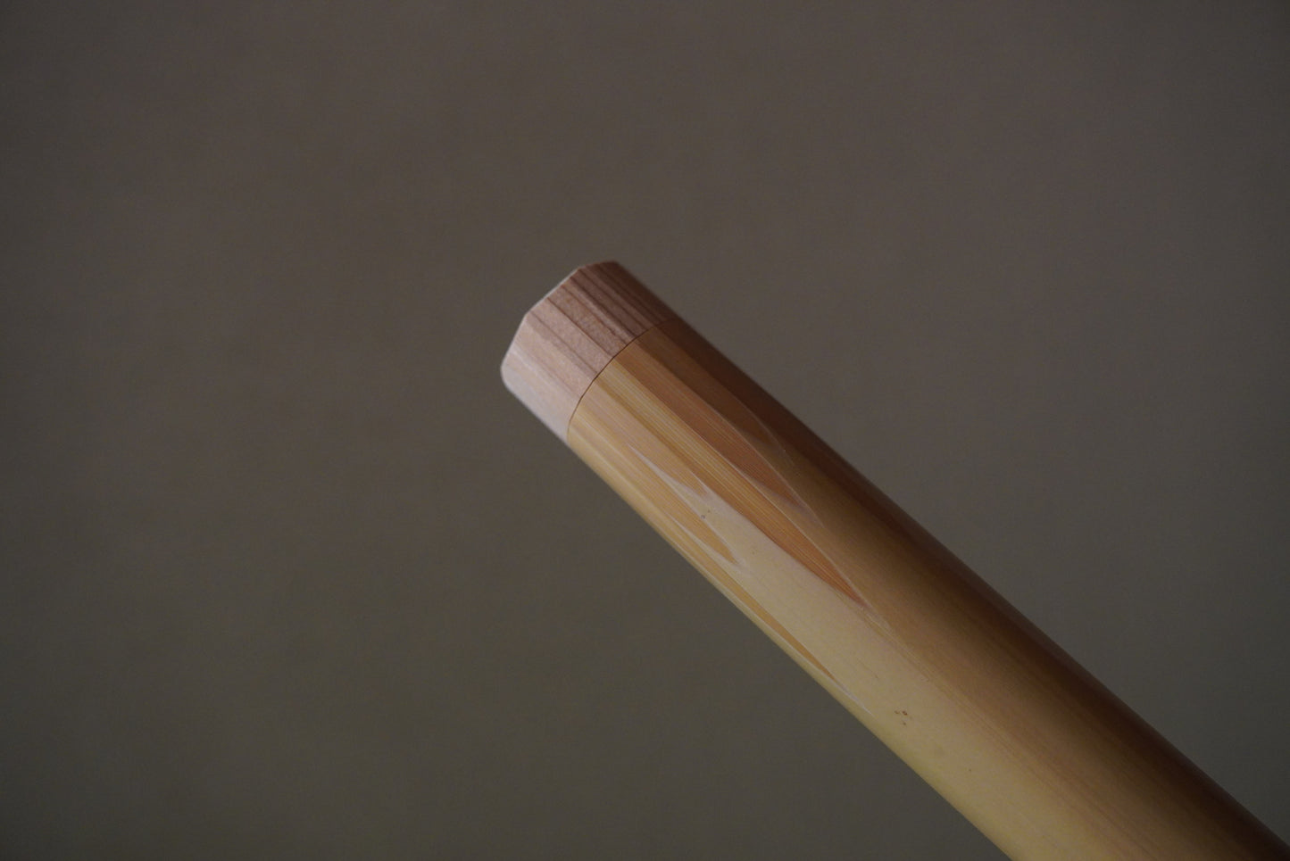 茶杓筒「中」白竹