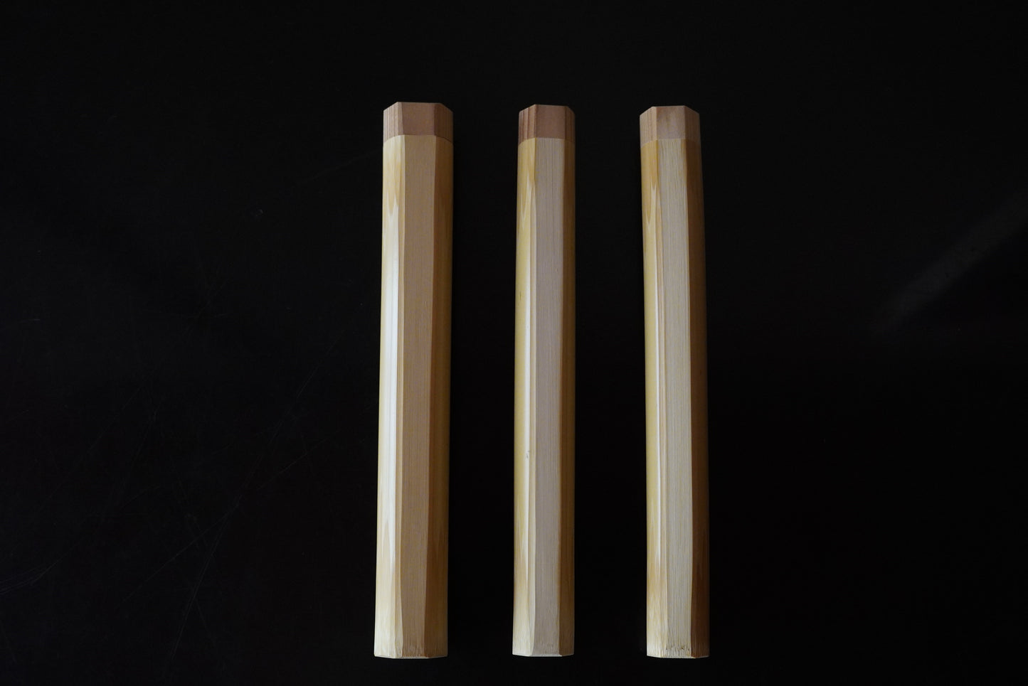 茶杓筒「中」白竹
