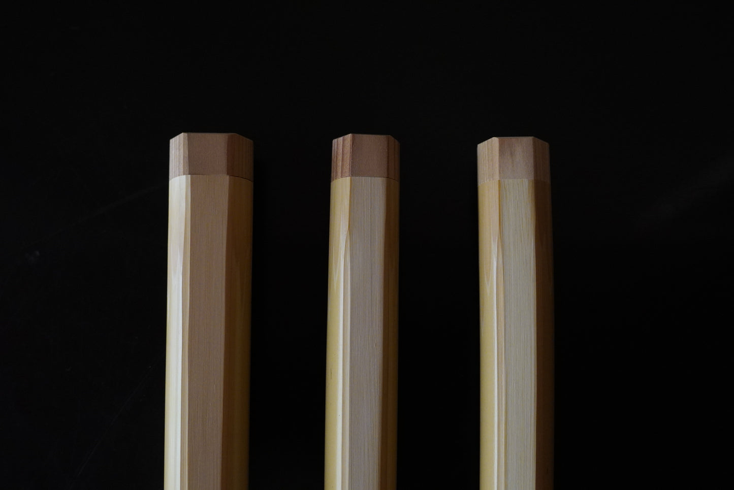茶杓筒「中」白竹