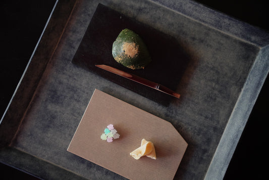 一閑張 銘々皿 白・黒