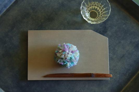 一閑張 銘々皿 白・黒