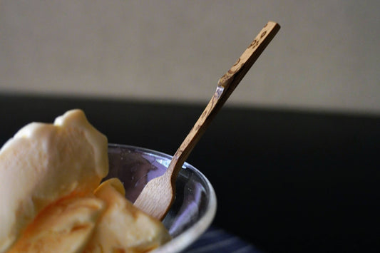 竹のアイスクリームスプーン