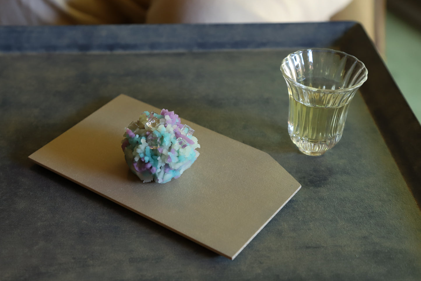 一閑張　銘々皿　白・黒