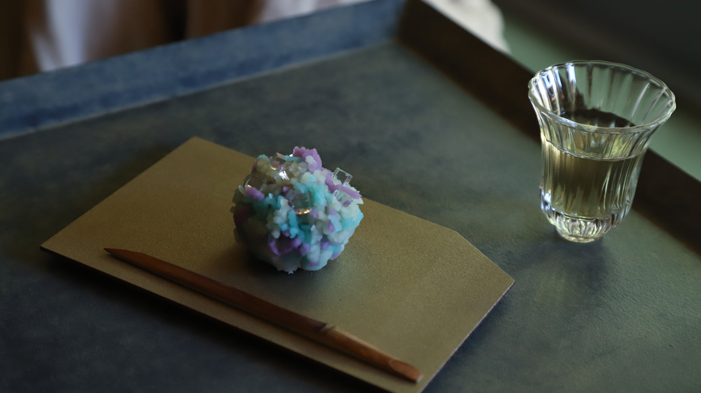 一閑張　銘々皿　白・黒