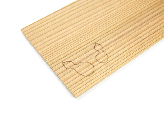 銘々皿 杉 焼印（5枚組）